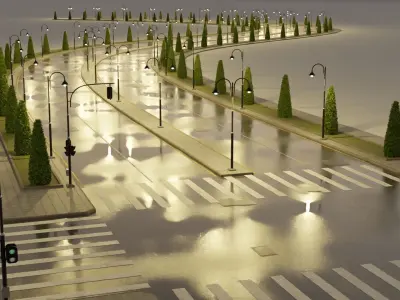 City Road Maker 3D model