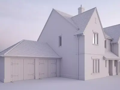 British House Bosc 5B 3D model