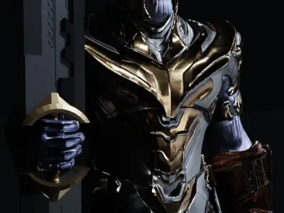 Thanos - Avengers Endgame 3D model