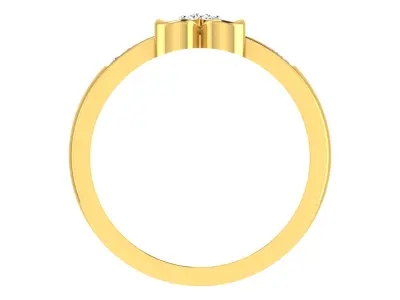 Women Ring  Render 3dm STL OBJ FBX Details 3D print model 89