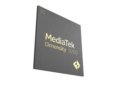 MediaTek Dimensity 9200 CPU v1 001 Low-poly 3D model