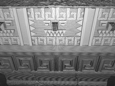 The build of Maya 3D print model