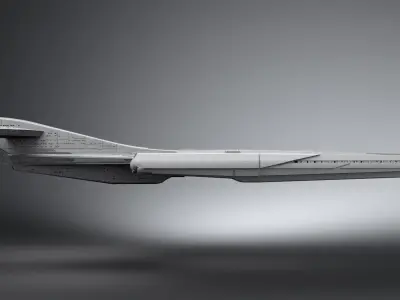 Crossfield Discovery scale model  3D print model