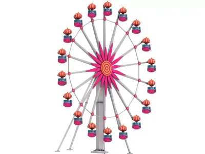 Ferris Wheel  3D model