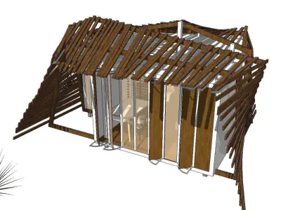 Creative Design-Holiday Cabin-09 3D model