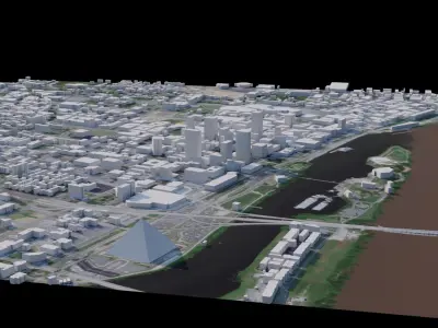 Memphis - USA 3D model