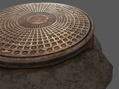 sewerage cap 3d Print model ready to use 3D print model