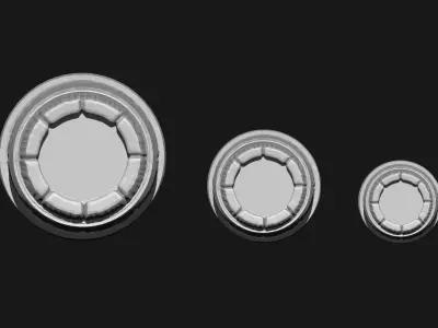 Barrels - Wargames - Boardgames - Dioramas - Railway models Free 3D print model