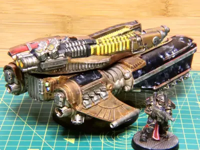 Obsidian Guard - Raptor Combat Skimmer 3D print model