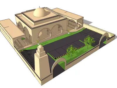 mosque Free 3D model