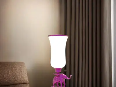 Table Lamp 3D print model 2