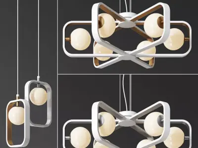 Maytoni Avola Celing Light Set 3D model