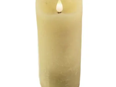 candle tiffany flameless tea light Free 3D model