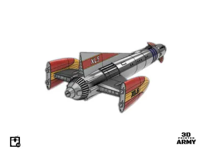 FIREBALL XL5 -STL files for 3D printing  3D print model