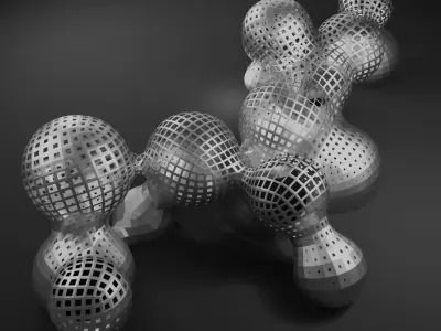 Simple Universal Organic Blob Sculptures Pack Low-poly 3D Low-poly 3D model purchase