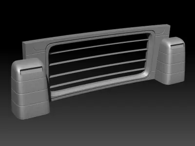kamino window 3D print model