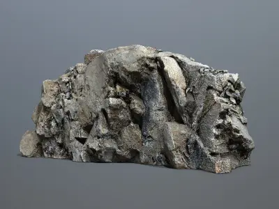 Mountain Low-poly 3D model order