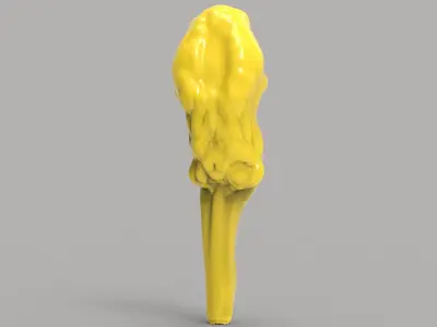 Fire Flame Lamp 3D print model