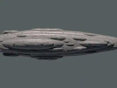 MC80A Home One - Star Wars 3D model