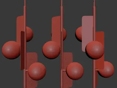 Karen Ceiling Light 3D model