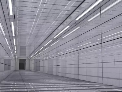 Sci Fi Interior 3D model