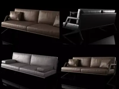 DS 60 sofa 3D model