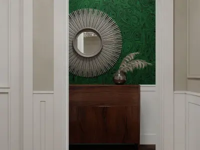 Scandinavian-style interior 3D model