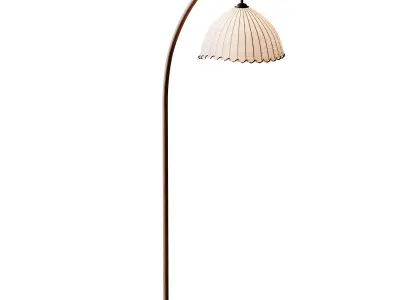 Bamboo Floor lamp 3D model purchase