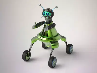 Robot Jr  3D model