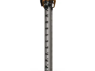 Lighting tower Low-poly 3D model