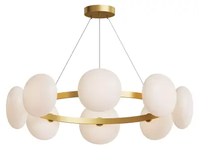  Yonah 8 Ceiling Light 3D model