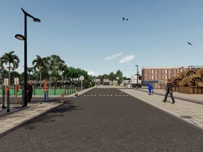 Shipyard Model 3D model