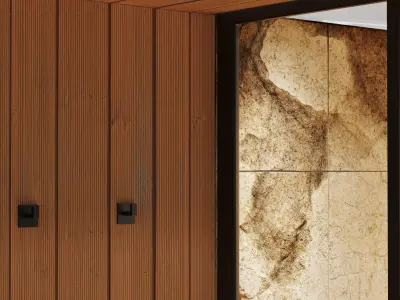 Corner Shower Cabins 11 Low-poly 3D model