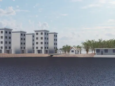 landspace 3D model