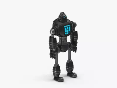 Black Fighter  3D model