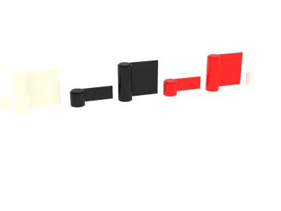 Lego Doors Set 3D model