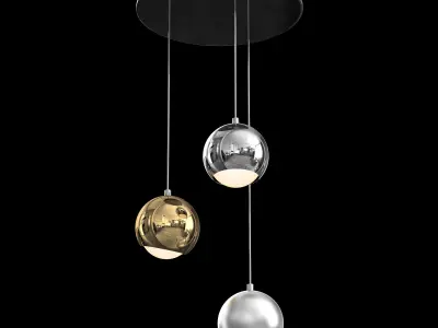 Spider Lamp 3 3D model