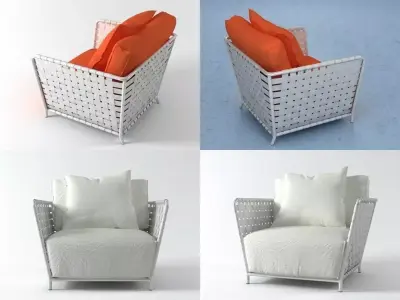 InOut 801FW armchair 3D model