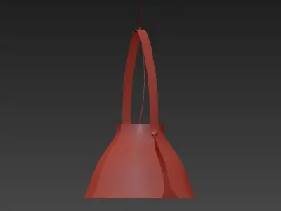 Harebell Pendant 3D model