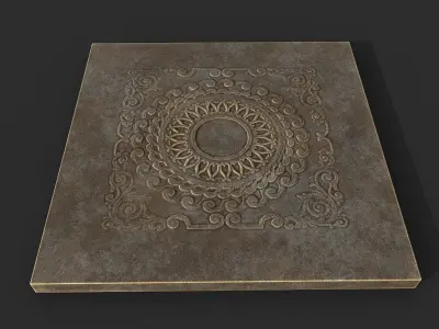 Low poly Medieval modular construction Pack 200525 Low-poly 3D model