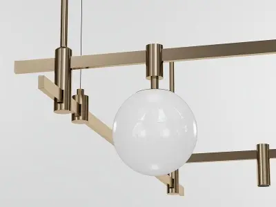 AUROOM aurooom chandelier 3D model