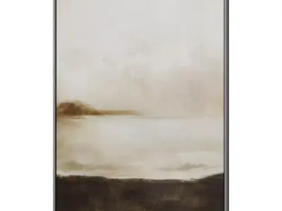 Abstract Painting Frame set 3D model 695