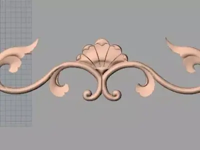 CNC 3D relief design STL format file used for artcam aspire E735 3D model