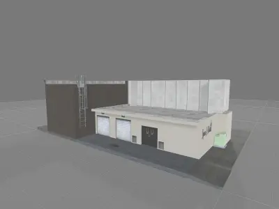 Mexican shopping stores --- Locales comerciales mexicanos 3D model