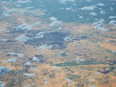 Maiduguri Nigeria City Landscape 3D Model 3D model