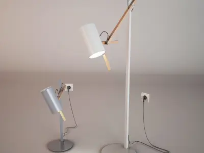 Marset Scantling Lamp Set Free 3D model