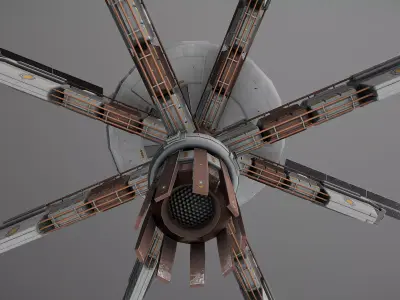 Earth Orbital 2 Remastered 3D model