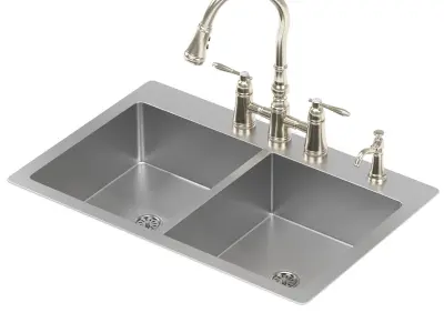 MOEN kitchen sink GS202684 3D model