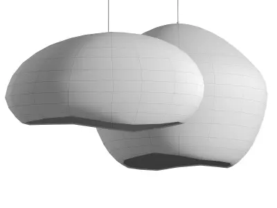 Ceiling lamp 3D model 19
