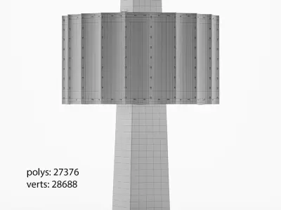 MAURO FABBRO lamp Pantheon 3D model